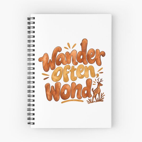 Item preview, Wander Often Wonder Always Deer Shirt designed and sold by Fuzzaroo.