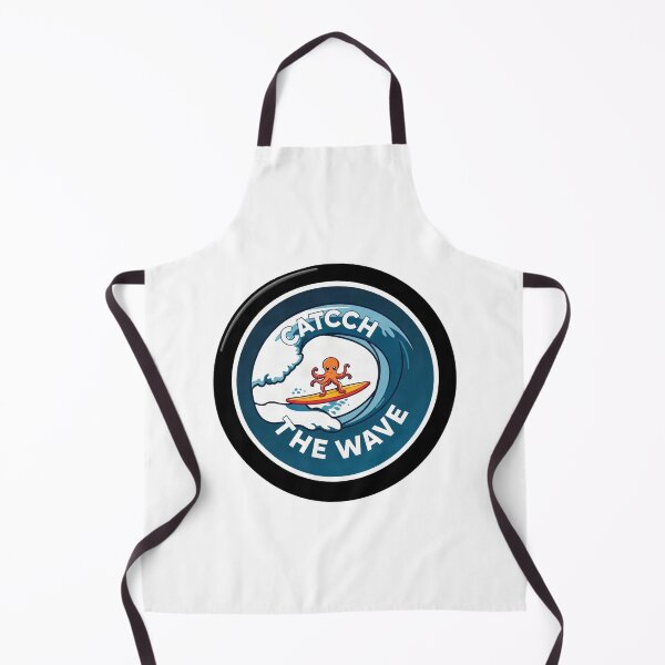 Item preview, Surfer Octopus Riding Big Wave designed and sold by Arc2020.