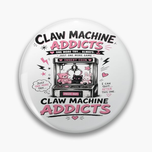 Item preview, Claw Machine Addicts Just One More Game Arcade Crane Machine T-Shirt designed and sold by Sushikidsntoddlers.