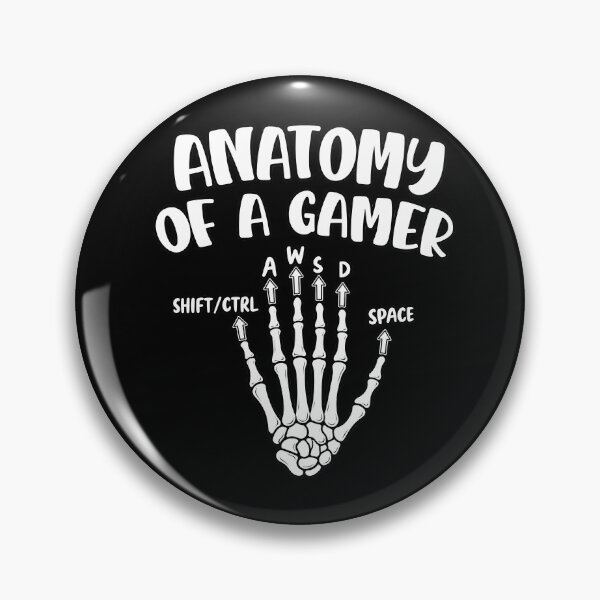 Item preview, Anatomy of A Gamer designed and sold by kyvua-artist.