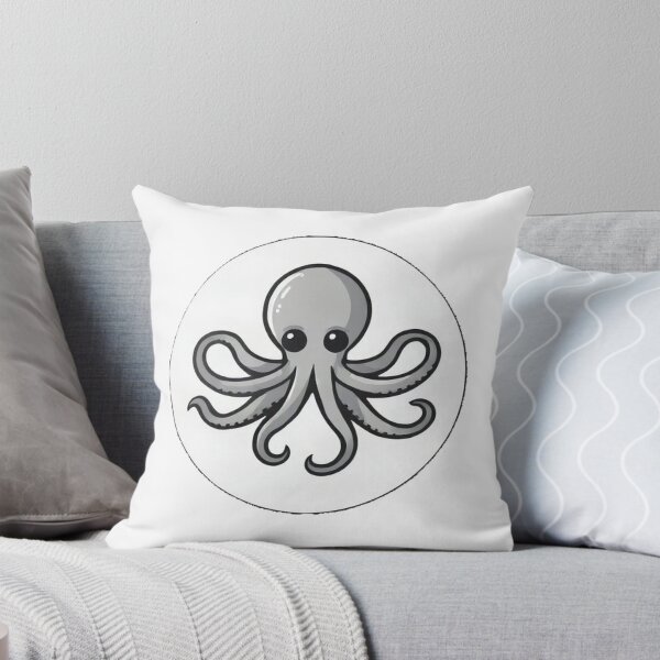 Item preview, Abstract Geometric Octopus Line Art designed and sold by Arc2020.
