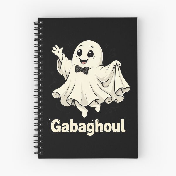 Aperçu de l'œuvre Gabaghoul Fantôme Halloween Drôle Italien Gabagool Ghoul créée et vendue par leocreatives.