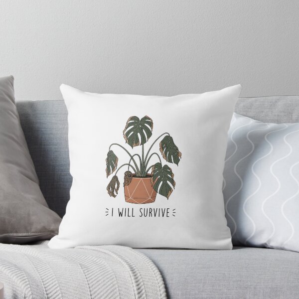 Item preview, I Will Survive Monstera Plant Funny Plant Lover designed and sold by aysenism.