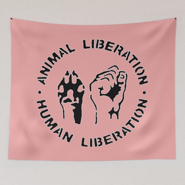 Item preview, Animal Liberation, Vegan, Vegetarian, Animal Rights designed and sold by kyvua-artist.