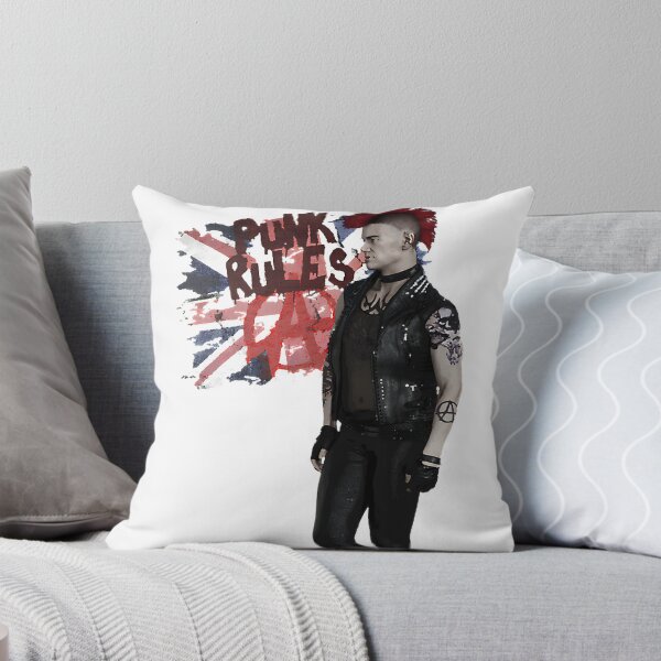 Item preview, Punk Rocker Graphic Design with Bold Retro Style and Edgy Attitude designed and sold by Felipe-Aiello.