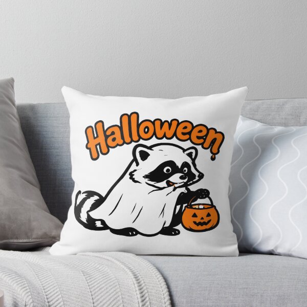 Item preview, Happy Halloween Jimothy raccoon designed and sold by ViolettaGlass.