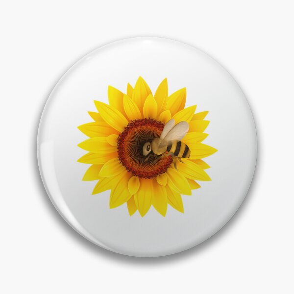 Item preview, Bee On A Sunflower designed and sold by caterin-aasbne.