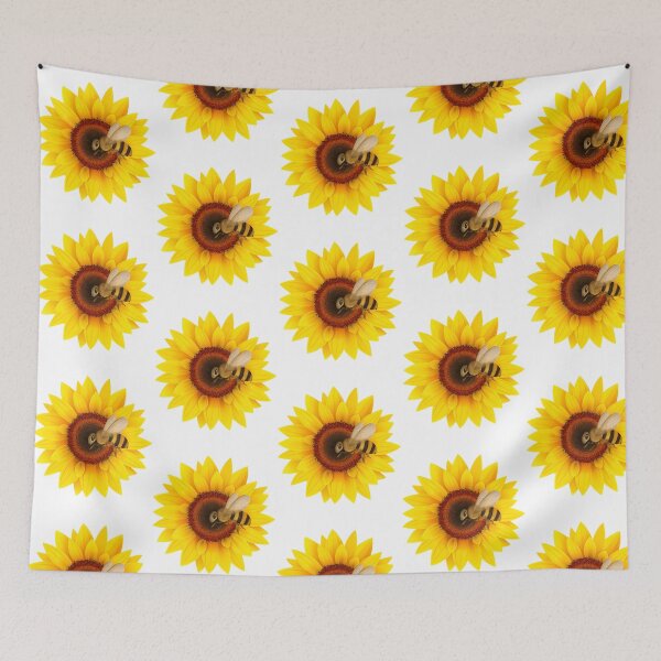 Item preview, Bee On A Sunflower designed and sold by caterin-aasbne.