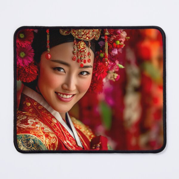 Item preview, Elegant Traditional Costume with Floral Background designed and sold by Artessie.
