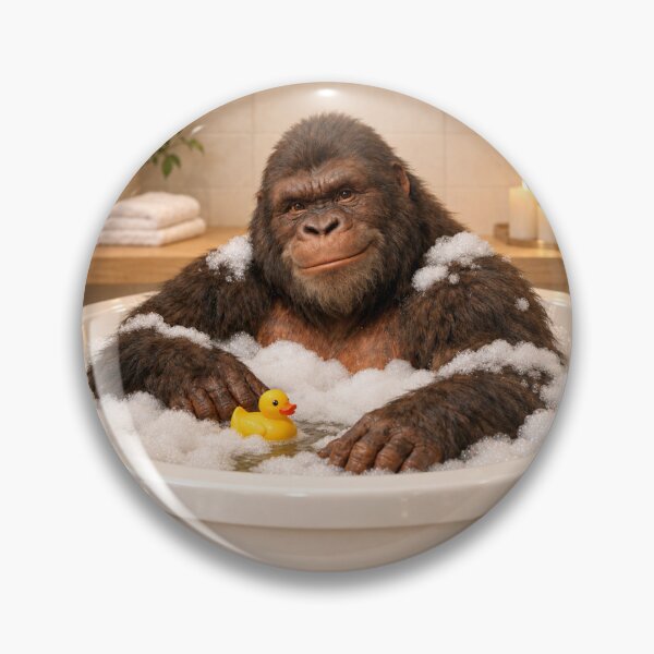 Item preview, Cozy Gigantopithecus Bubble Bath designed and sold by Sillytoe.