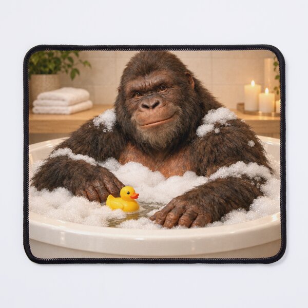 Item preview, Cozy Gigantopithecus Bubble Bath designed and sold by Sillytoe.