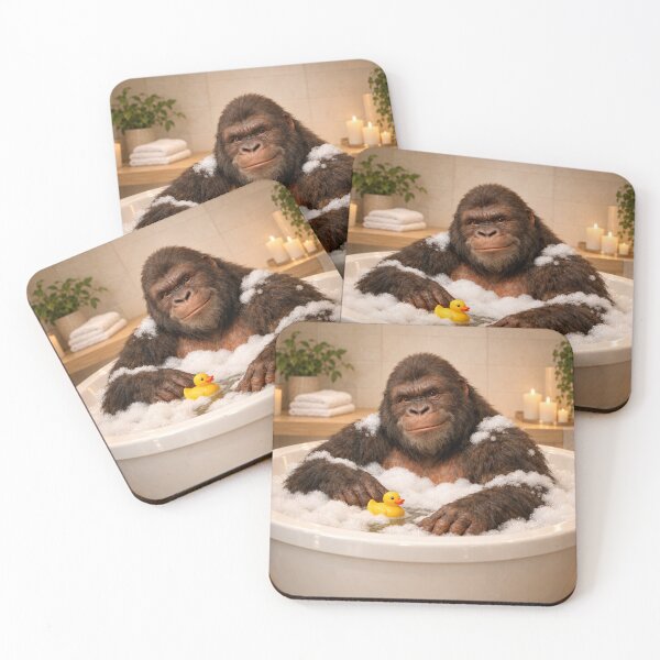 Item preview, Cozy Gigantopithecus Bubble Bath designed and sold by Sillytoe.