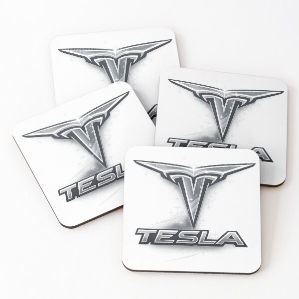 Item preview, Chrome Emblem Electric Car EV Fan designed and sold by Stamped_Style.