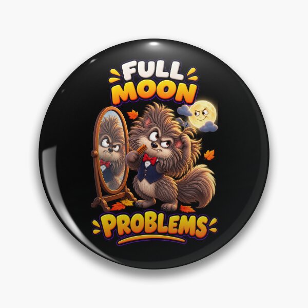 Item preview, Full Moon Problems Funny Halloween Werewolf designed and sold by Yomere.