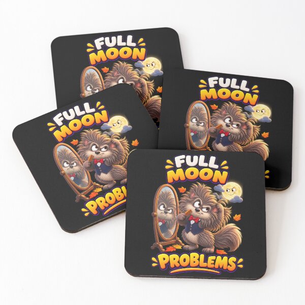 Item preview, Full Moon Problems Funny Halloween Werewolf designed and sold by Yomere.