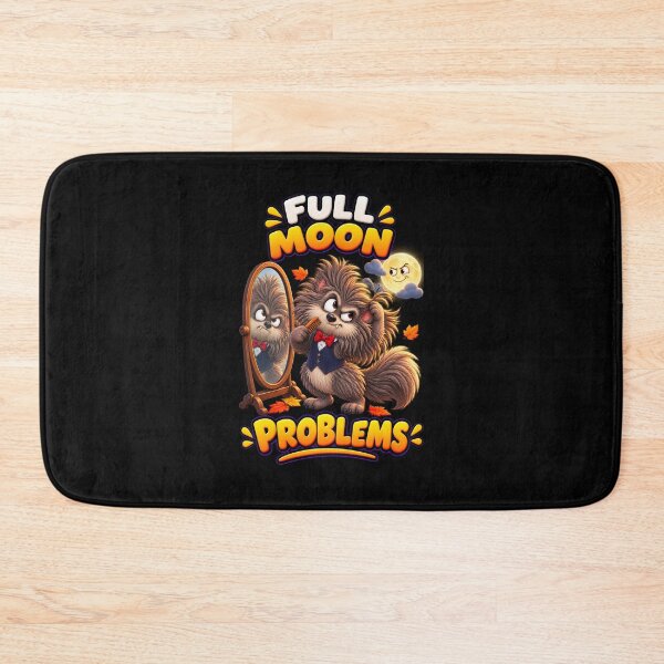 Item preview, Full Moon Problems Funny Halloween Werewolf designed and sold by Yomere.