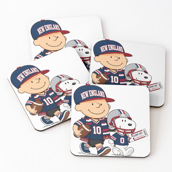 Artikelvorschau, New England Football-Cartoon, Geschenke zum Footballspieltag entworfen und verkauft von CarLake.