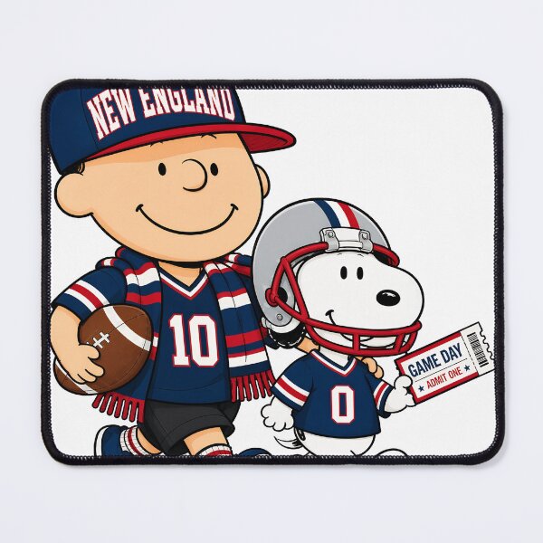 Item preview, New England Football Cartoon, Football Game Day Gifts designed and sold by CarLake.