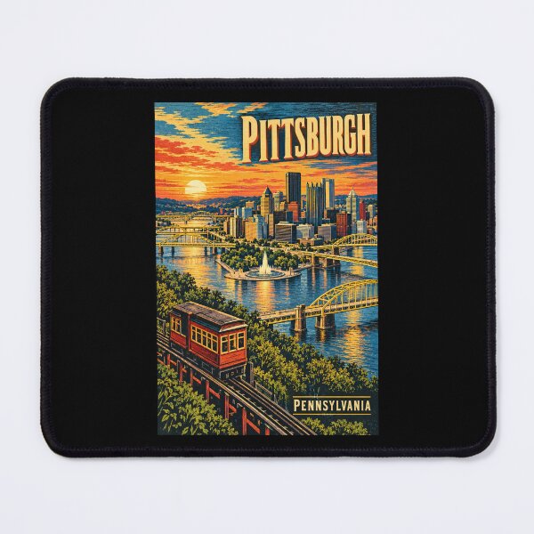 Artikelvorschau, Pittsburgh, Pennsylvania entworfen und verkauft von GoodOldVintage.