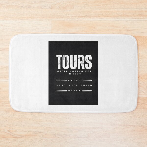 Item preview, Inspirational Music Tour Tribute Design Featuring NSYNC, Destiny's Child, and Usher designed and sold by Astvrix.