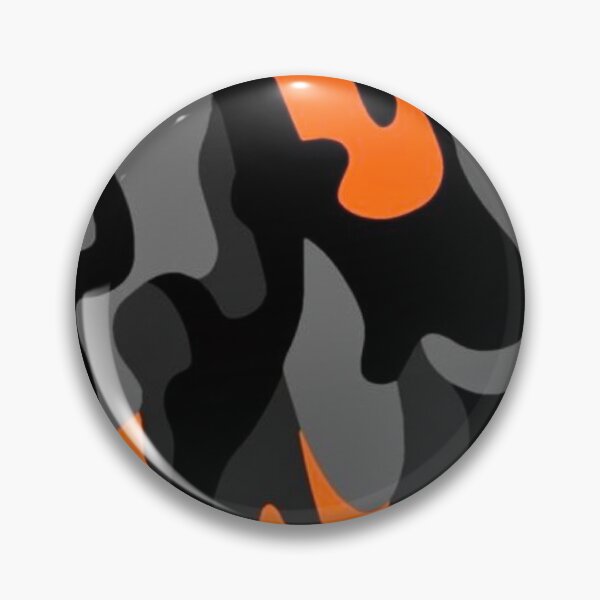 Item preview, Orange and Black Camouflage Pattern — Modern Urban Camo Vector designed and sold by LYAN-STORE.
