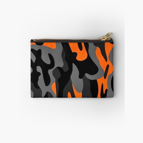 Item preview, Orange and Black Camouflage Pattern — Modern Urban Camo Vector designed and sold by LYAN-STORE.