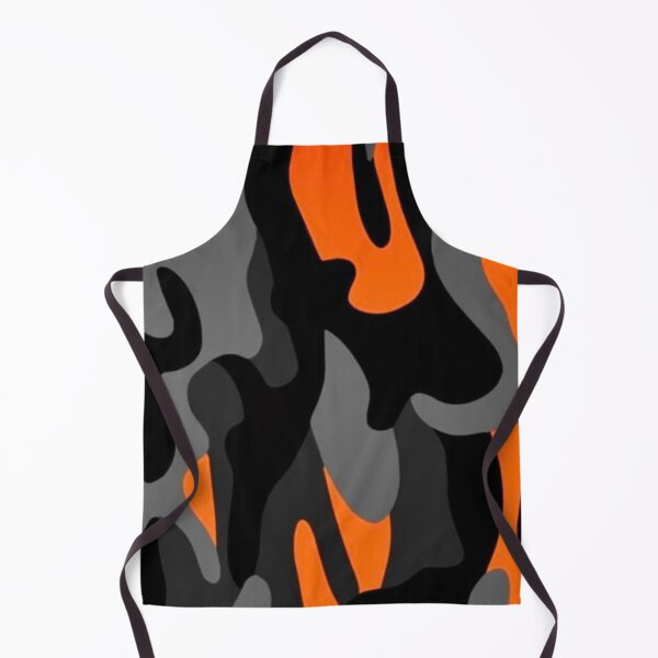 Item preview, Orange and Black Camouflage Pattern — Modern Urban Camo Vector designed and sold by LYAN-STORE.