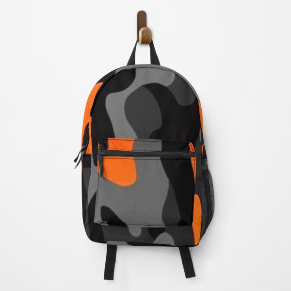 Item preview, Orange and Black Camouflage Pattern — Modern Urban Camo Vector designed and sold by LYAN-STORE.