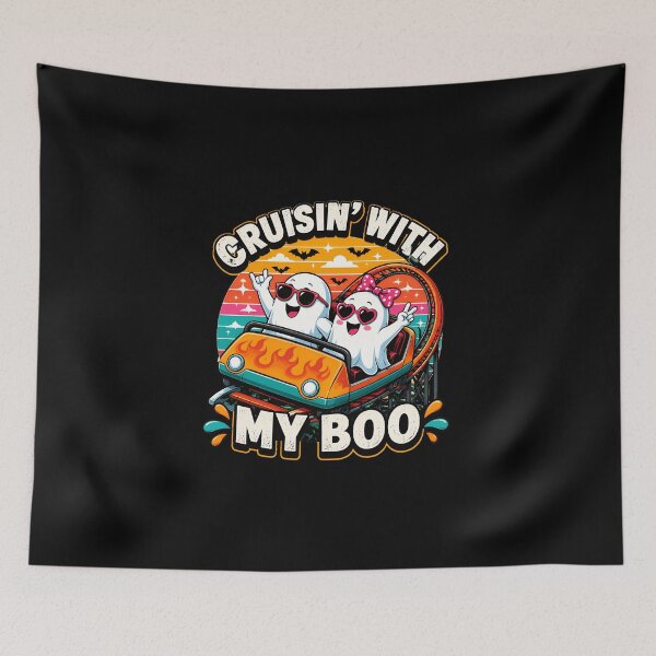 Item preview, Cruisin' with My Boo Halloween Couples Trip Cruise Love designed and sold by leocreatives.