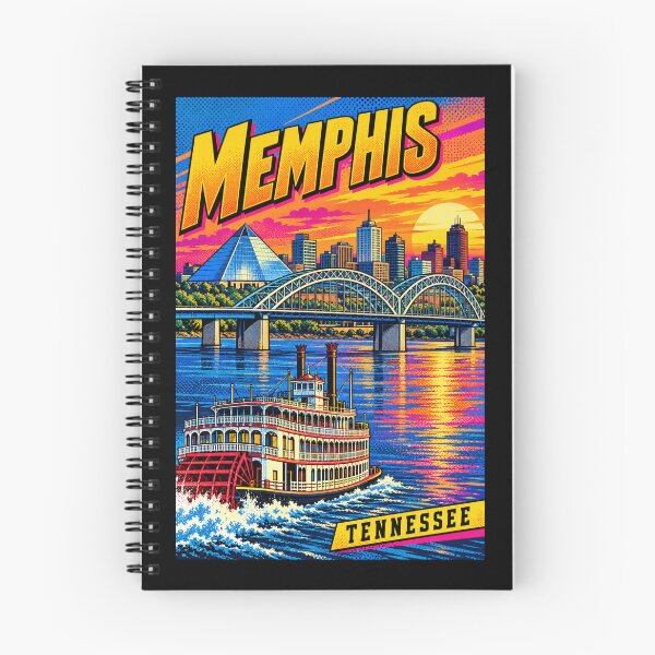 Aperçu de l'œuvre Memphis - Tennessee créée et vendue par GoodOldVintage.