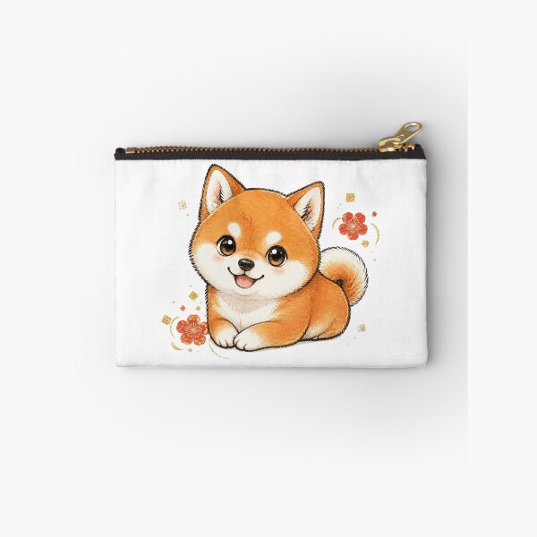 Item preview, Red Shiba Inu Loaf – Lying Down Puppy designed and sold by Kawaii Matcha Studio.
