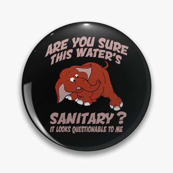Item preview, Brown Elephant Looking Down with Questionable Water designed and sold by ToniSchmeler.