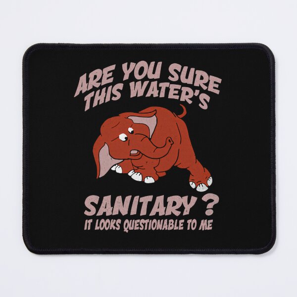 Item preview, Brown Elephant Looking Down with Questionable Water designed and sold by ToniSchmeler.
