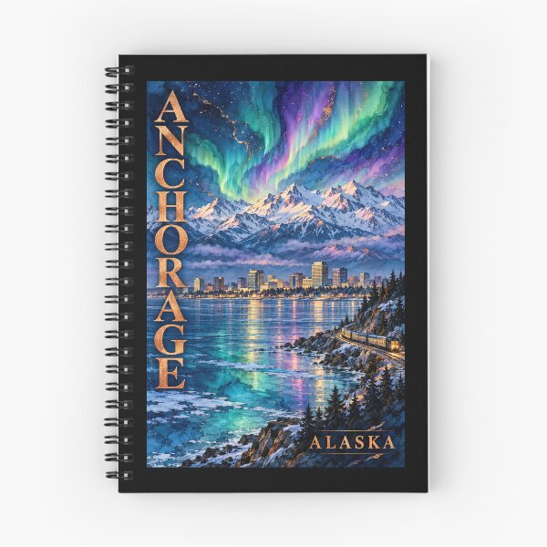 Item preview, Anchorage - Alaska designed and sold by GoodOldVintage.