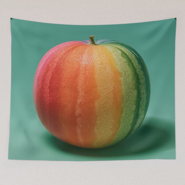 Item preview, Colorful Rainbow Watermelon – Creative Agriculture Fruit Art designed and sold by WordPlayStudio.