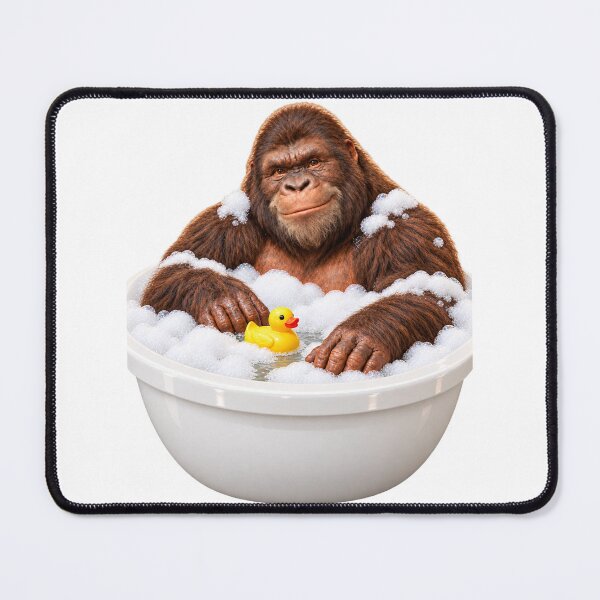 Item preview, Relaxed Gigantopithecus Bubble Bath designed and sold by Sillytoe.