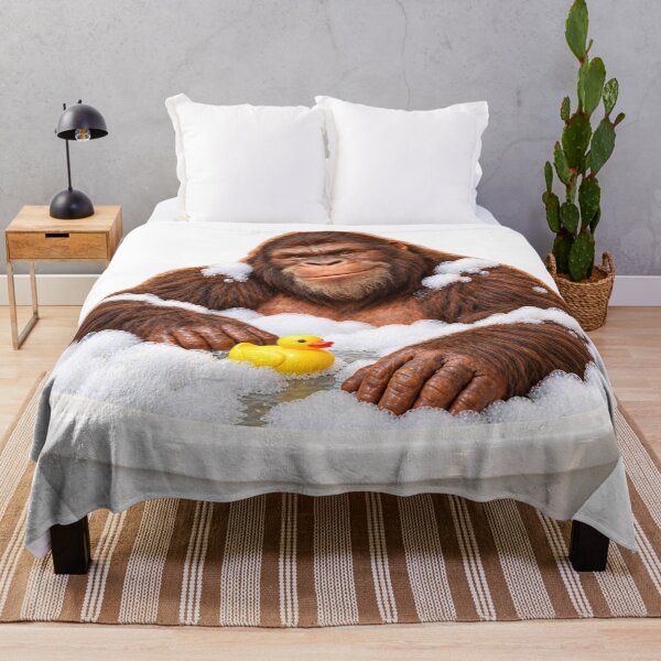 Item preview, Relaxed Gigantopithecus Bubble Bath designed and sold by Sillytoe.