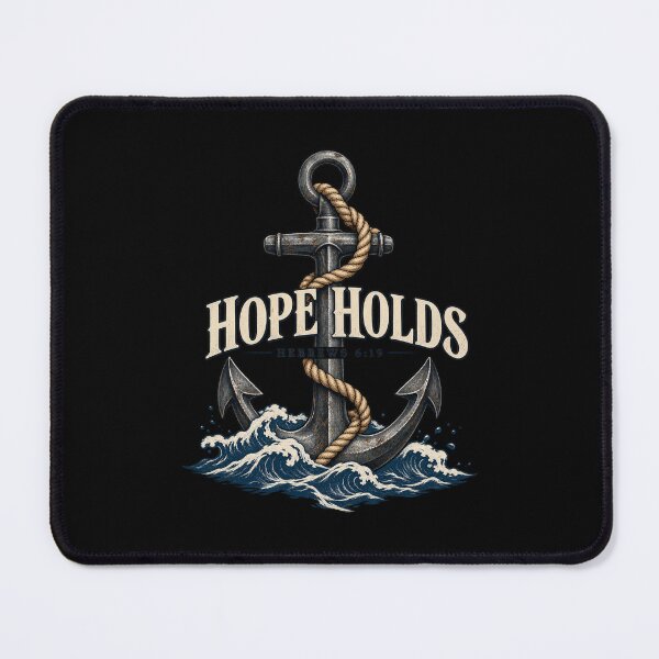 Item preview, Hope Holds Anchor - Hebrews 6:19 Christian Faith designed and sold by haitrieuic96.