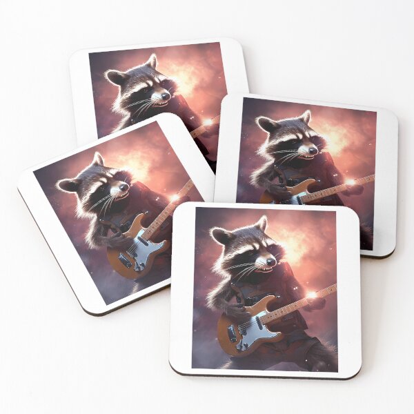 Item preview, Mapache el guitarrista designed and sold by tallulah-noonan.