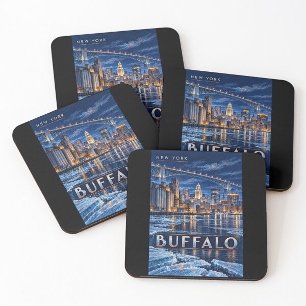 Aperçu de l'œuvre Buffalo - New York créée et vendue par GoodOldVintage.