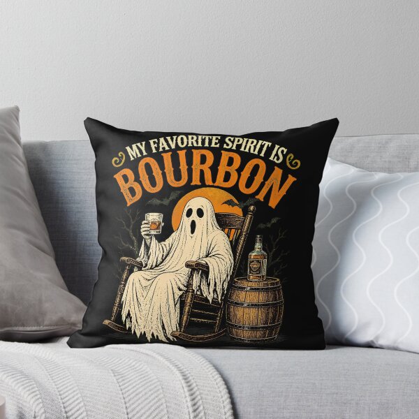 Artikelvorschau, Mein Lieblingsgetränk ist Bourbon. Geister-Halloween-Trinken entworfen und verkauft von leocreatives.