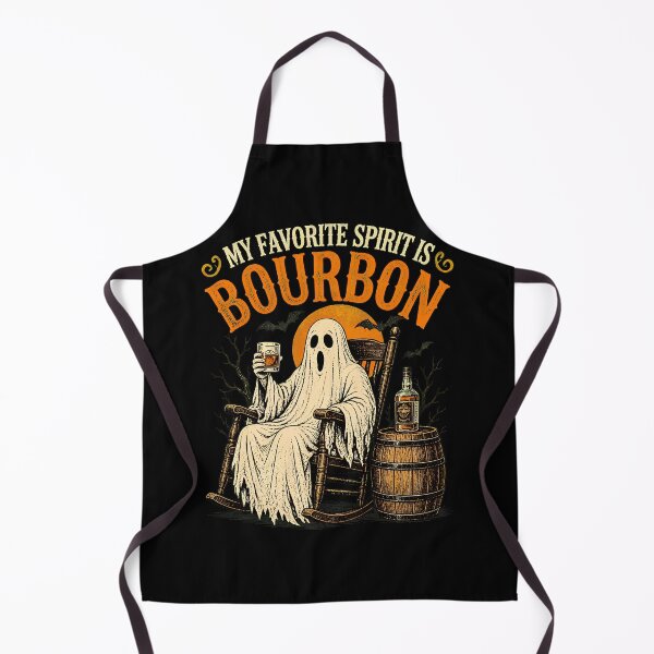 Item preview, My Favorite Spirit is Bourbon Ghost Halloween Drinking designed and sold by leocreatives.