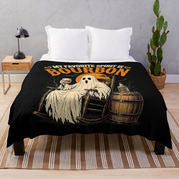 Item preview, My Favorite Spirit is Bourbon Ghost Halloween Drinking designed and sold by leocreatives.