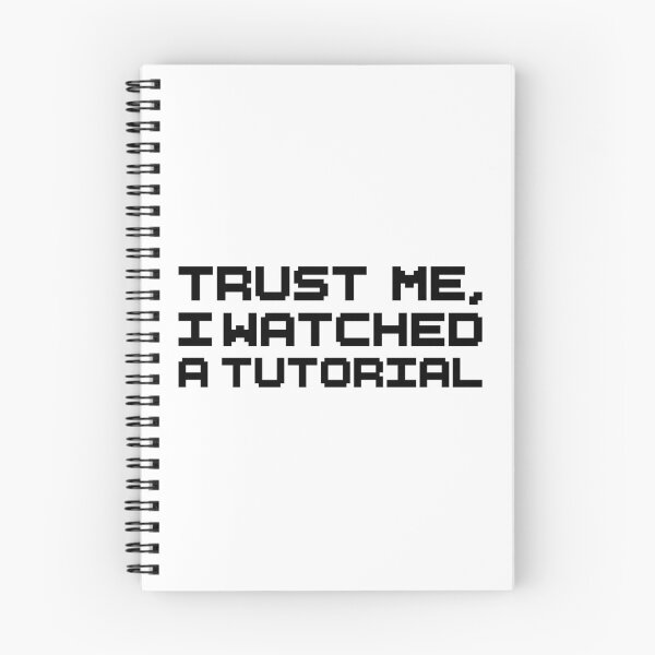 Artikelvorschau, Glaub mir, ich habe mir ein Tutorial angesehen – Lustiger Typografie-Aufkleber entworfen und verkauft von tviyluv.