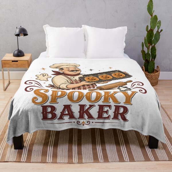 Item preview, Spooky Baker Pastry Chef Autumn Halloween designed and sold by BernoNickel.
