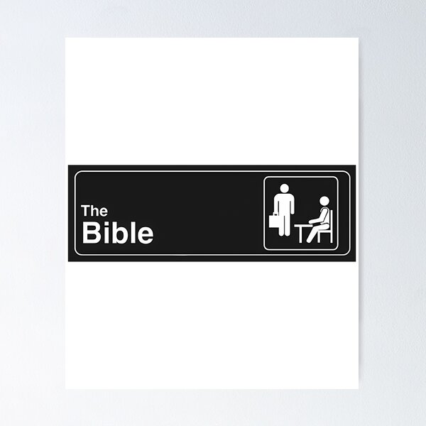 Item preview, The Office The Bible Edition Logo designed and sold by maddily-nharry.