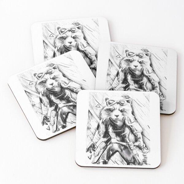 Item preview, Mapache cohete designed and sold by tallulah-noonan.