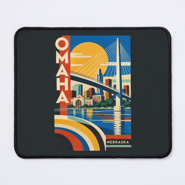 Item preview, Omaha - Nebraska designed and sold by GoodOldVintage.