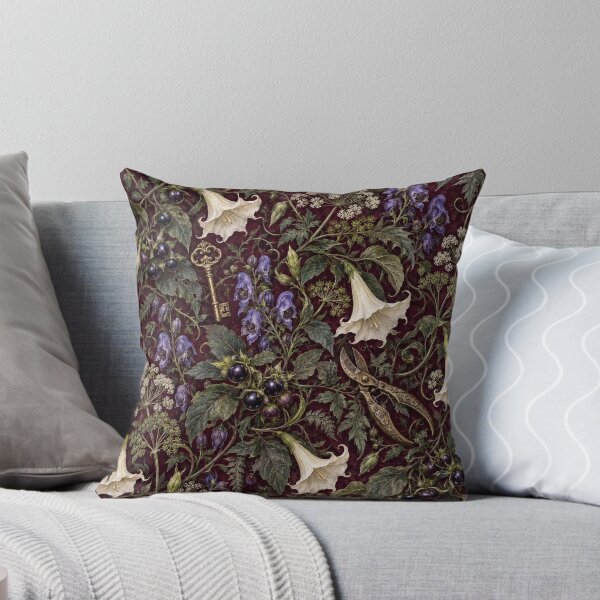 Item preview, Dark Academia - Seamless Victorian Poison Garden designed and sold by Lichtisign.