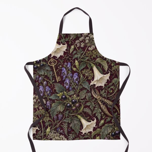 Item preview, Dark Academia - Seamless Victorian Poison Garden designed and sold by Lichtisign.